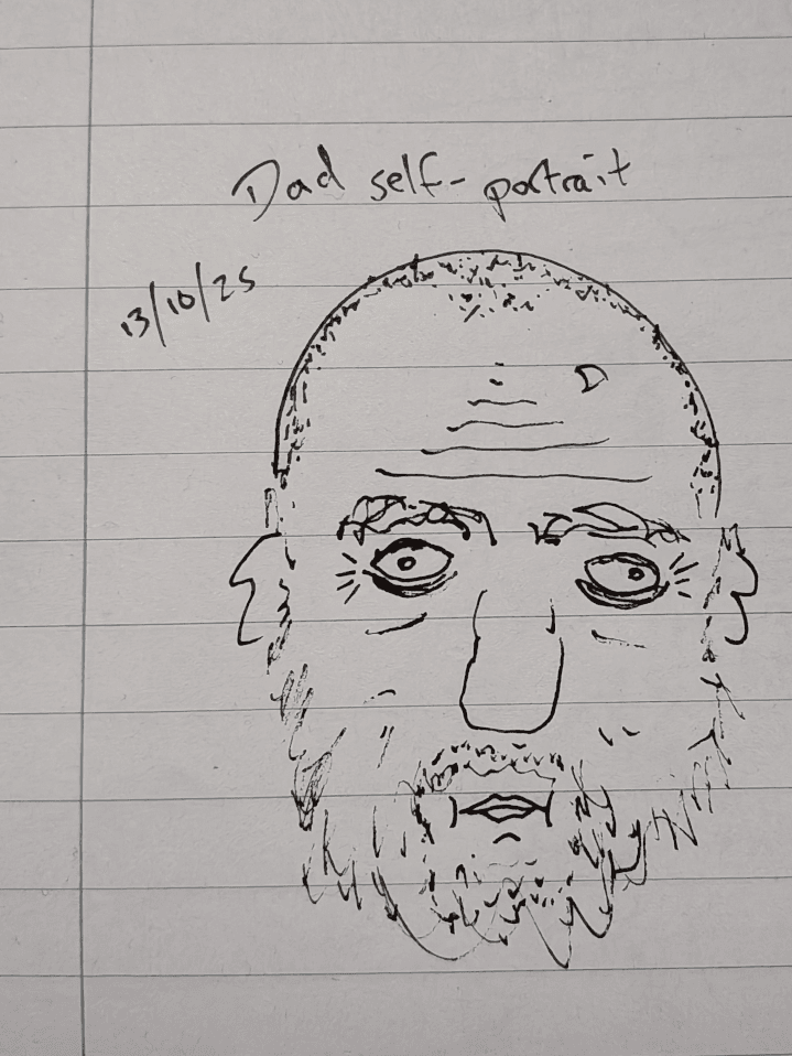 dad self portrat